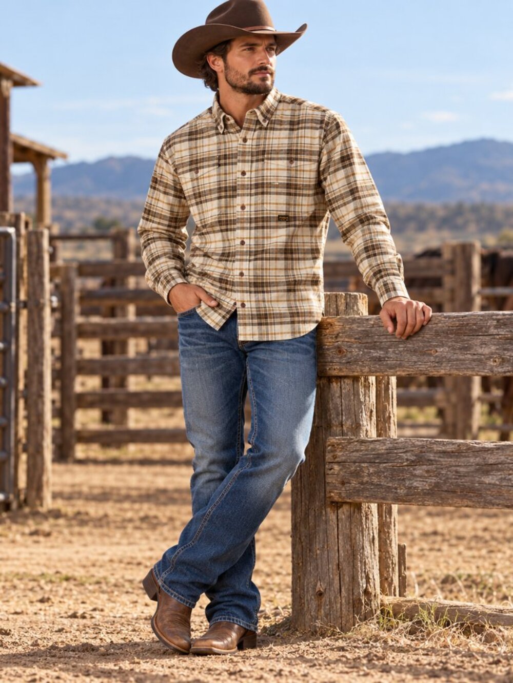 Ariat Rebar Flannel DuraStretch Work Shirt